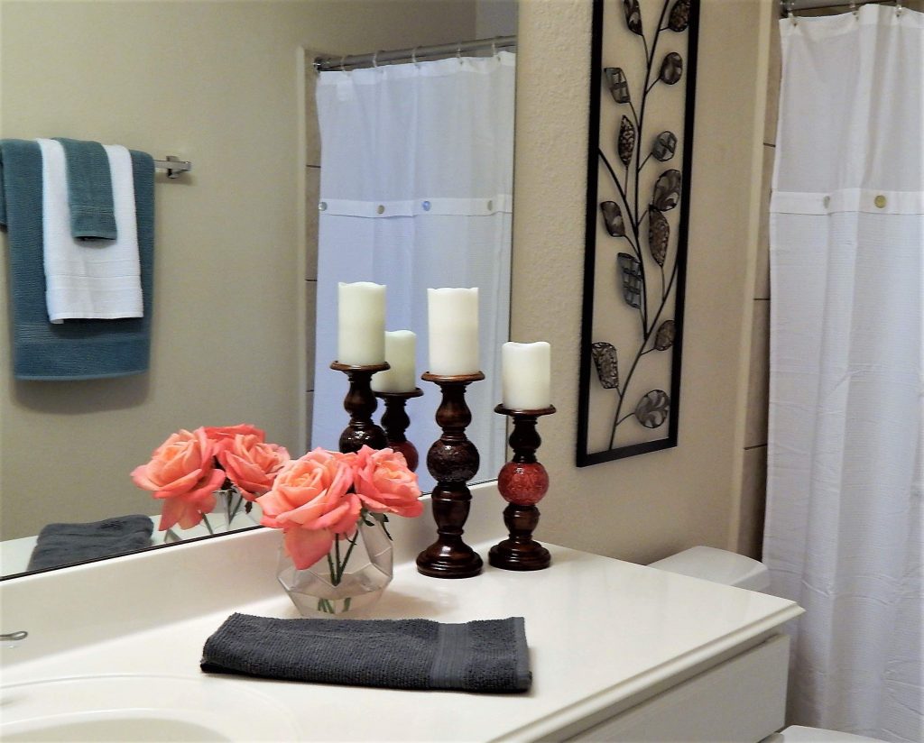 Guest Bathroom AFTER Staging Staging Spaces and More